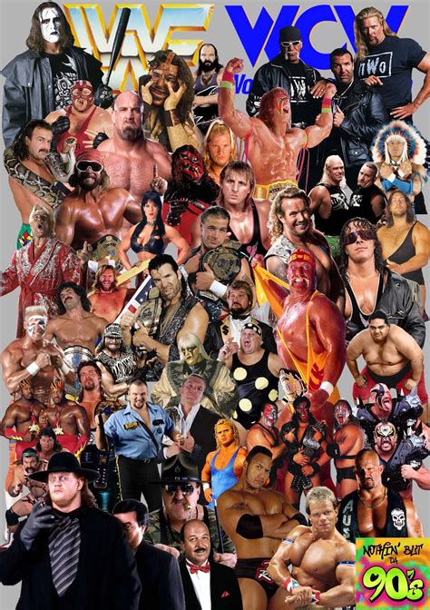 90s Wrestling Wwf Poster Wrestling World Championship Wrestling
