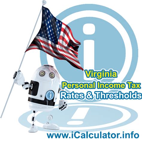 Virginia State Tax Tables 2023 Us Icalculator