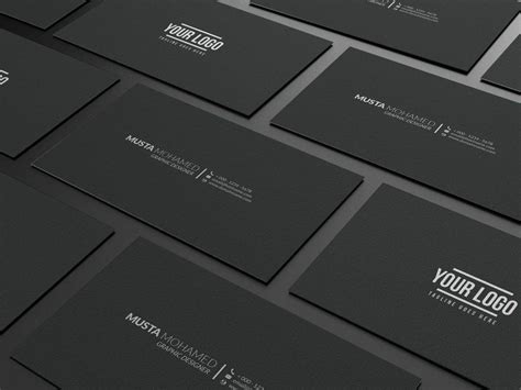 16 Minimal Business Card Templates Psd Word Pages Examples