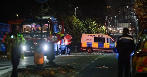 Emergency Services Close Road Next To River Irwell Amid Police Incident Live Updates