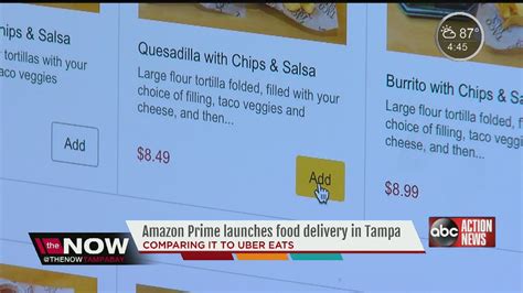 Be merry, eat hearty, and eat like. Amazon Prime launches food delivery in Tampa - YouTube