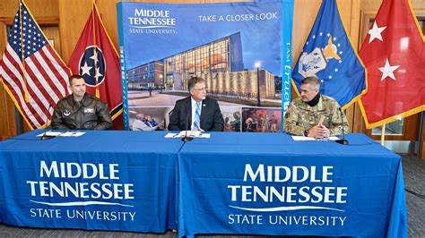 I'm of the opinion that…. MTSU signs agreement to collaborate with Tennessee Air ...