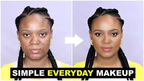 Simple Everyday Makeup Tutorial For Beginners Omabelletv