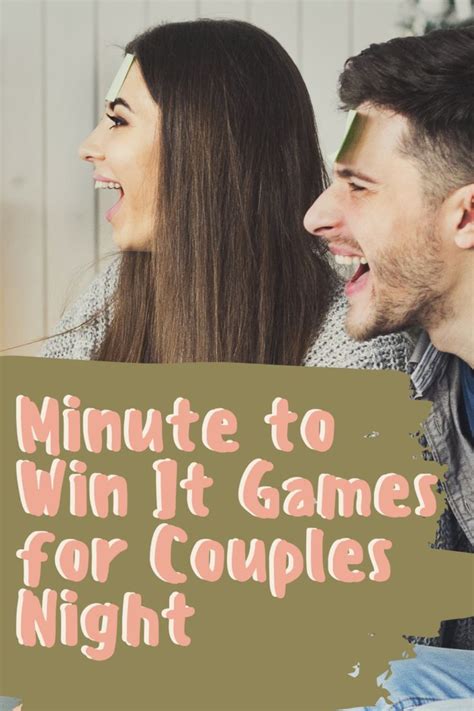 Minute To Win It Games For Couples Night Peachy Party Minute To Win It Games Couple Games