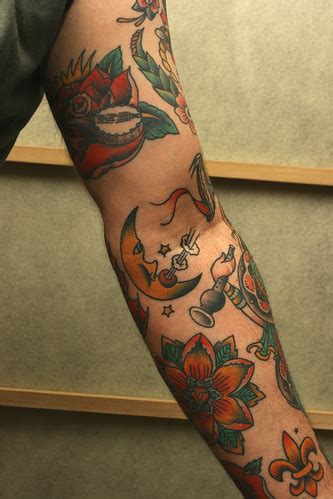 These type of tattoo do not have any other color. gudu ngiseng blog: inside arm tattoo