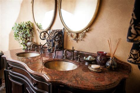 31 wall mounted floating vanity cabinet ideas sebring design. Red Dragon Granite Double Bowl Vanity Top - Traditional ...