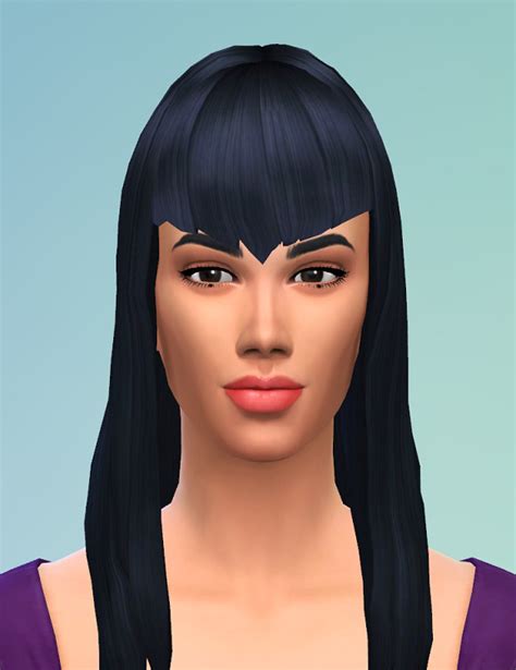 Sims Hairs Birksches Sims Blog Vampires Heart Bangs Hair