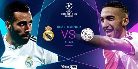 Barça is under a light crisis now, we are waiting for ~10 years for man city to win a ucl and juventus has already lost their first trophy vs a lowbudget italian. Real Madrid vs Ajax EN VIVO ONLINE EN DIRECTO por FOX ...