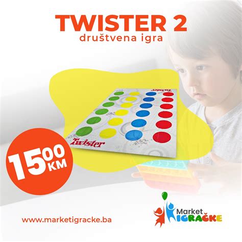 Twister 2 Društvena Igra Market Igračke