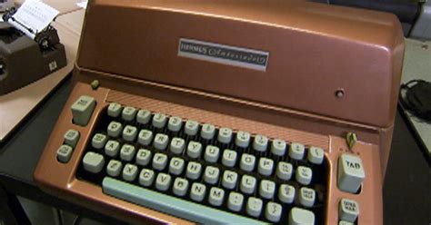 Tapping Into Old Tech Typewriters Make A Comeback