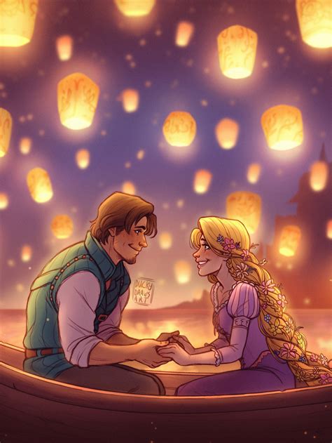 Duckydrawsart A Redraw From The Tangled Storybook Happy 10th