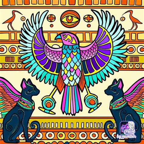 Egyptian Symbols Egyptian Art Old Sailing Ships Ancient Egypt Art Adult Coloring Designs