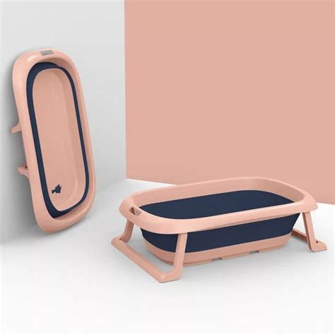 As every parent knows, bathing babies is a delicate affair. New Children's Folding Baby Bathtub - Yor-Market - Online ...