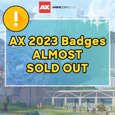 Anime Expo On Twitter 🚨 This Is Not A Drill 🚨 Ax2023 Badges Are