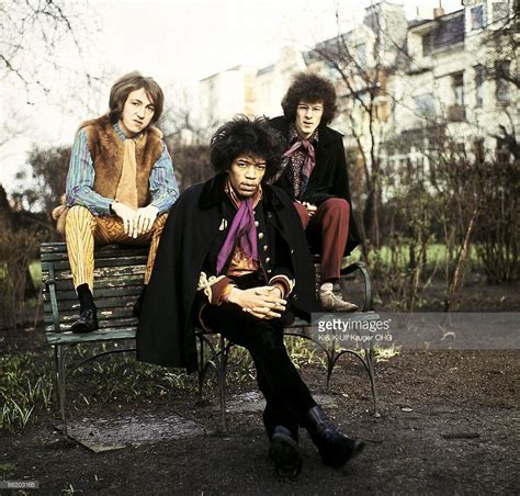 Jimi Hendrix Experience And Jimi Hendrix L R Mitch Mitchell Jimi Jimi Hendrix Experience