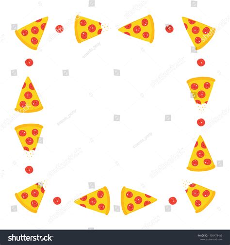 2003 Pizza Border Vector Images Stock Photos And Vectors Shutterstock