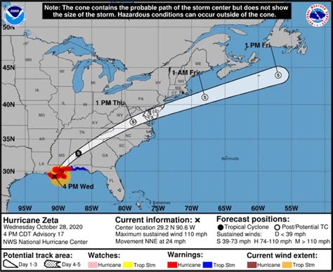 Hurricane Zeta Slams Louisiana With High Winds Storm Surge
