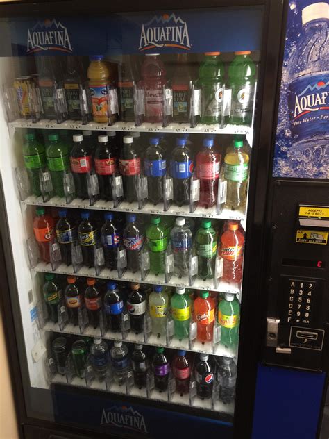 This Vending Machine Has 29 Different Drinks In It Rmildlyinteresting