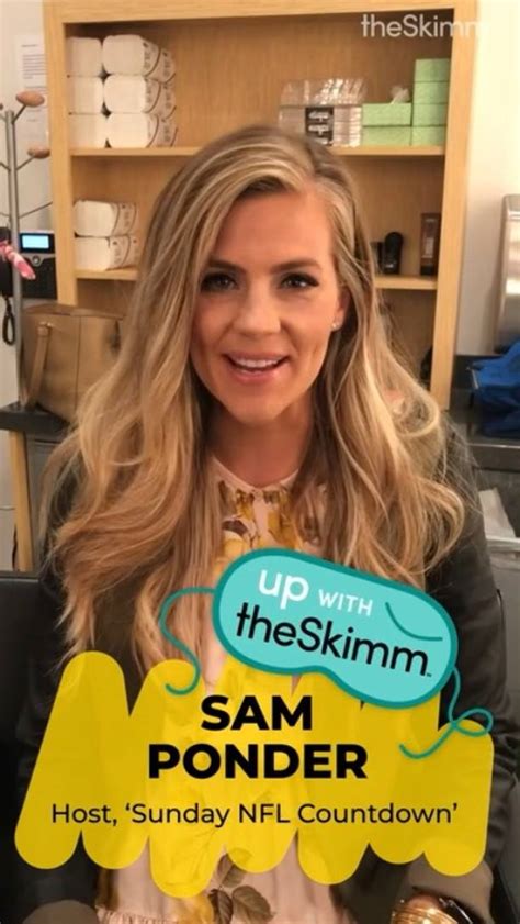 Heres How Sunday Nfl Countdown Host Sam Ponder Wakes Up With Us