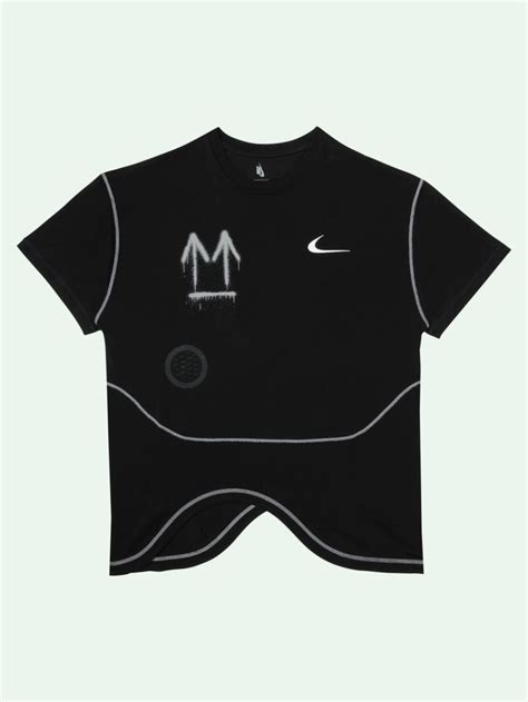 Black Asymmetric Nike T Shirt Off White Shirts Nike Tshirt T Shirt