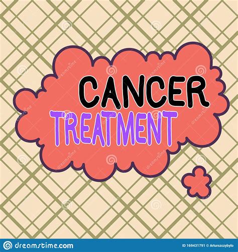 Writing Note Showing Cancer Treatment Business Photo Showcasing The