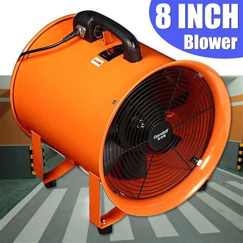 8 Industrial Ventilator Fan Blower Extractor Portable Garage High