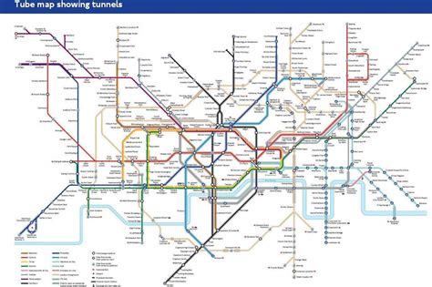 Tfl Has Drawn Up A Tube Map To Help People With Anxiety Avoid The Most