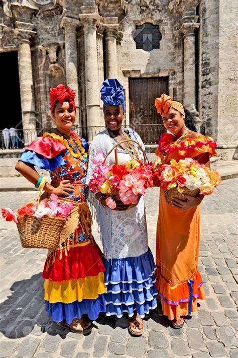 Pin By Ferdi Susler On Colors Of Cuba Cuban Women Traditional
