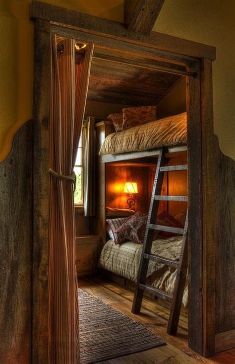 20 Fantastic Rustic Cabin Bedroom Decorating Ideas Cabin Bedroom