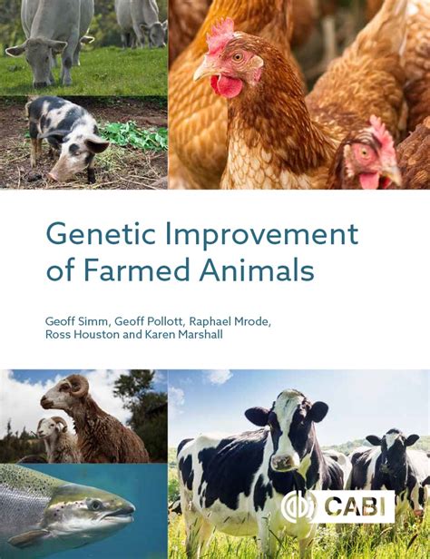 Genetic Improvement Of Farmed Animals Cabi Books