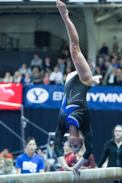 Freshman Gymnast Shoots For A Perfect 10 At 4 Events The Daily Universe