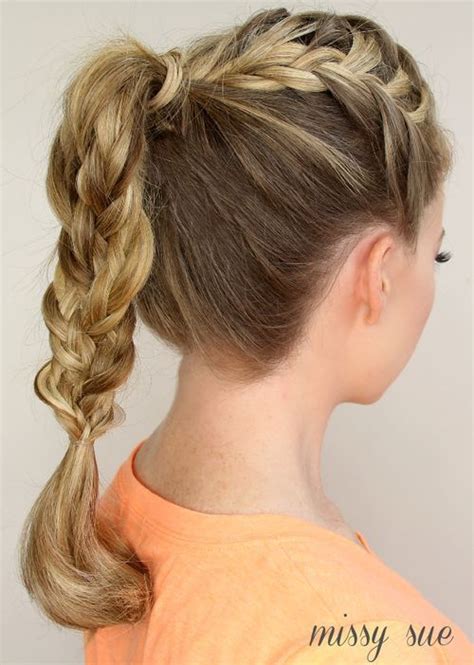 Braided Ponytail Hairstyles 40 Cute Ponytails With Braids