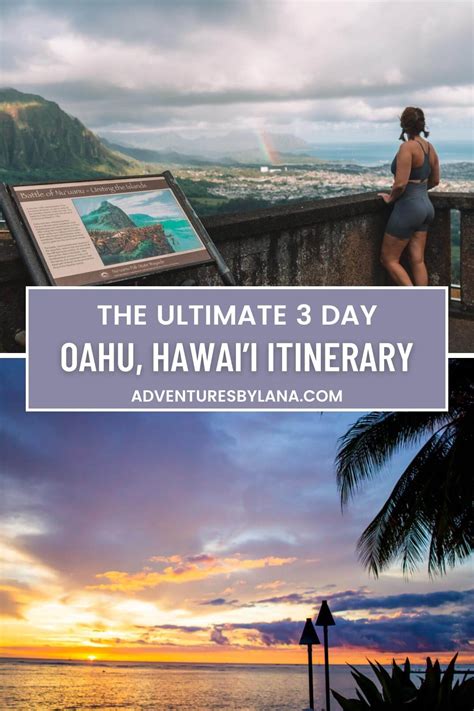 How To Spend 3 Days On Oahu The Perfect Oahu Itinerary For First Timers