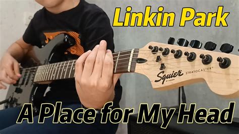 A Place For My Head Linkin Park Electric Guitar Cover Youtube