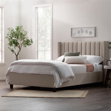 Brookside Adele Vertical Upholstered Bed Overstock 32808801