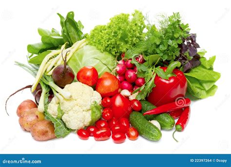 Mix Of Fresh Vegetables Stock Images Image 22397264