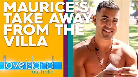 What Maurice Missed The Most From Life Outside The Villa Love Island Australia 2019 Youtube