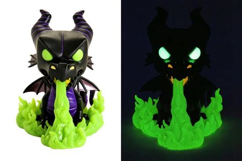 Funko Pop Disney Villains Glow In The Dark Maleficent Dragon