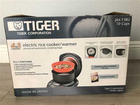 Tiger Multi Function Rice Cooker Cups Jax T U Ebay