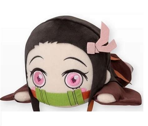 Nezuko Kamado Plush Doll Lying Down Demon Slayer Kimetsu No Yaiba
