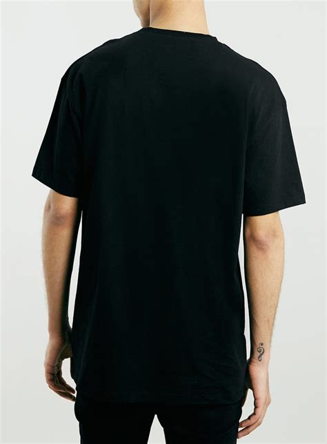 Topman Black Oversized T Shirt Topman Lookastic