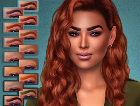 S Club Wm Ts4 Eyebrows M 201705 The Sims 4 Catalog