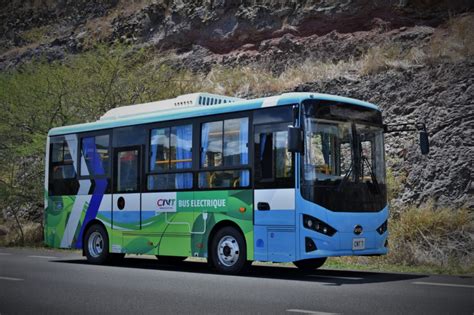 The First Byd K Electric Bus Begins Service In The Republic Of