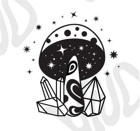 Mystical Mushroom Svg Bundle Magic Mushrooms Png Eps Etsy