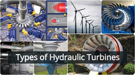 Types Of Hydraulic Turbines