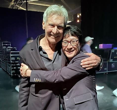 La Historia Del Emotivo Reencuentro De Ke Huy Quan Y Harrison Ford En