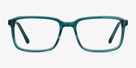 rafferty rectangle teal frame glasses for men eyebuydirect eyebuydirect mens glasses 70s