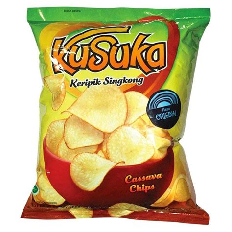 Ingredients cassava, palm oil, sugar, . Jual KuSuka Keripik Singkong Original 200g di lapak ...