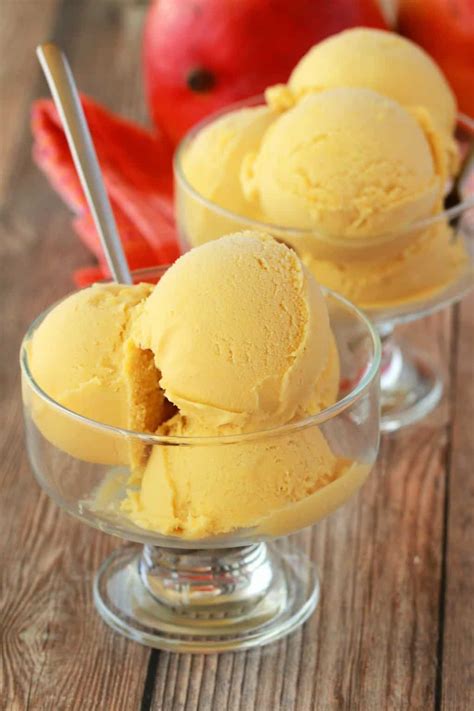 Vegan Mango Ice Cream Recipe Priezor Com