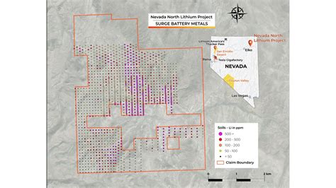 Surge Battery Metals Tsxvnili Expands The Nevada North Lithium